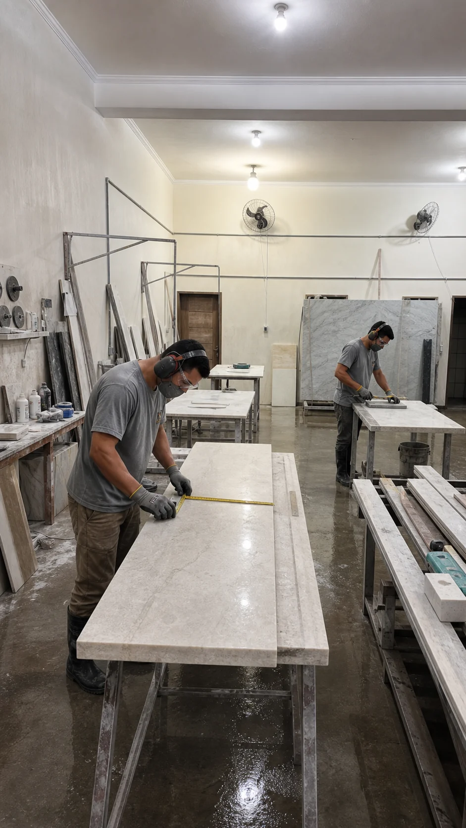 Produção da fábrica CA STONE